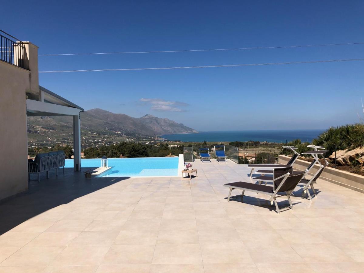 Villa Mirascopello Кастеламаре дел Голфо Екстериор снимка